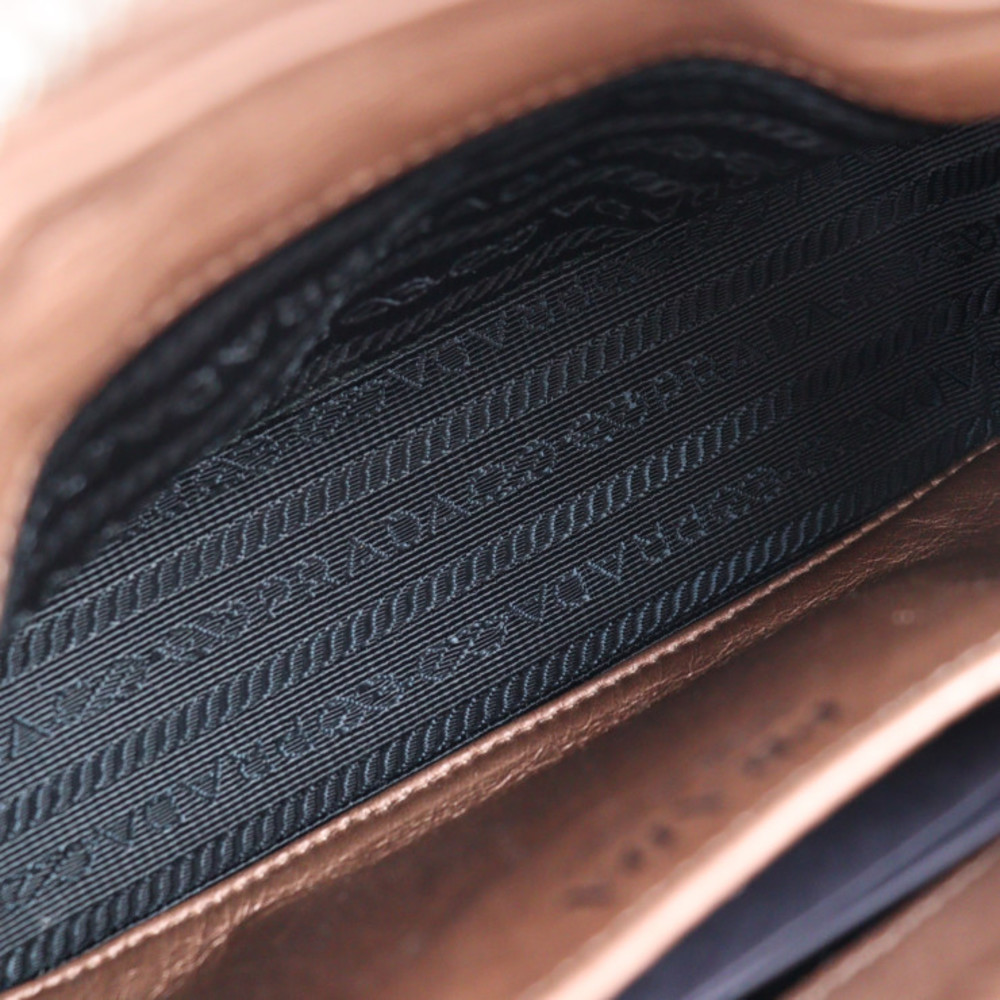 Prada Bag Python Chain Pink Shoulder Leather Impu… - image 7